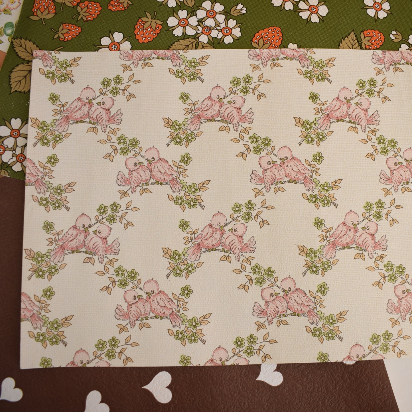 Vintage 1970s Mixed Wallpaper Pack