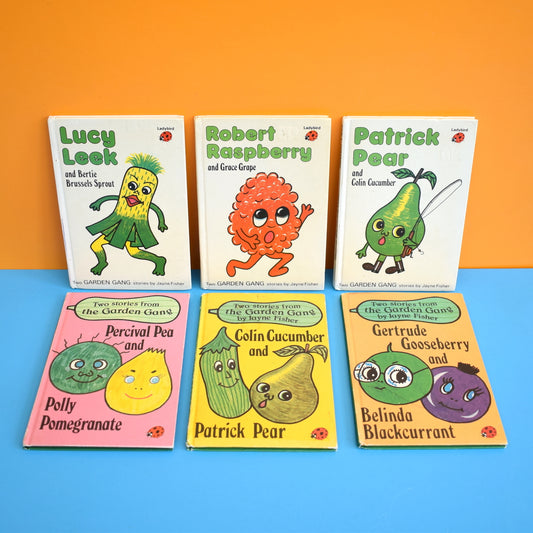 Vintage Ladybird Books - Garden Gang - Avril Apricot & Pam Parsnip