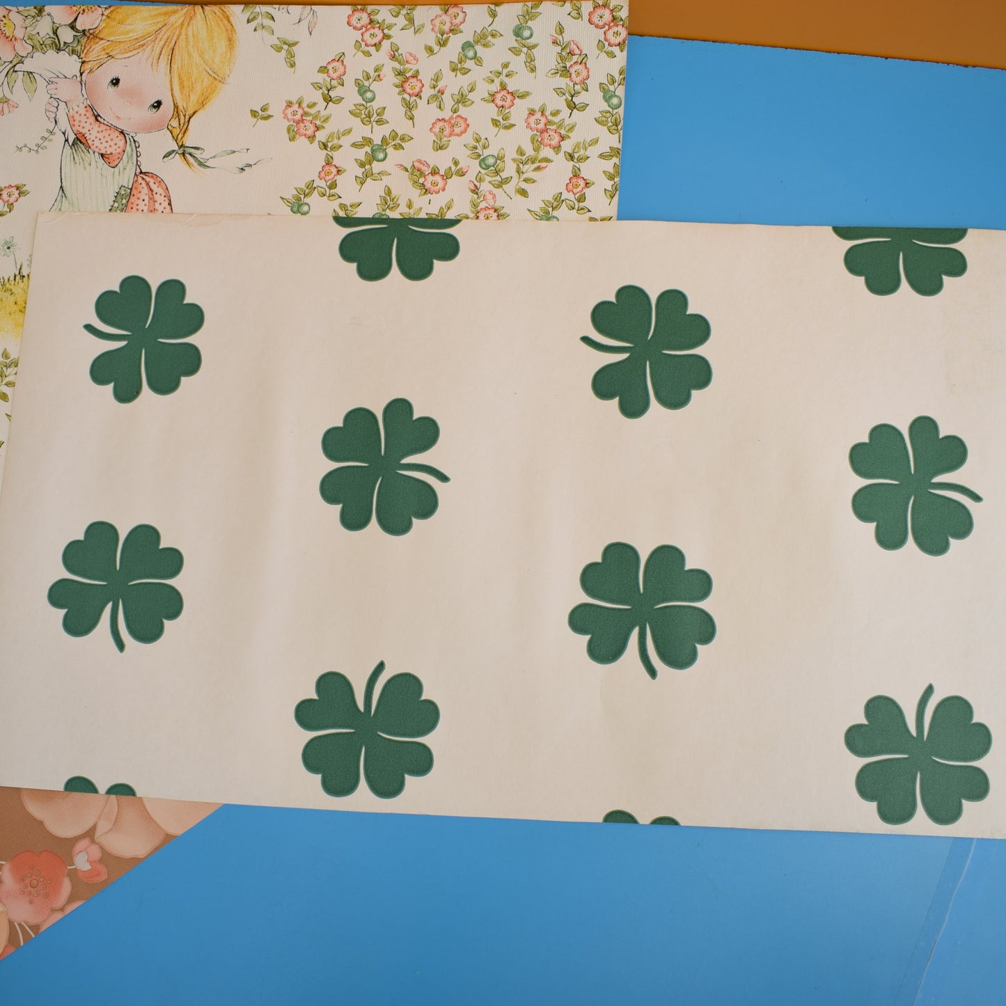 Vintage 1970s Mixed Wallpaper Pack