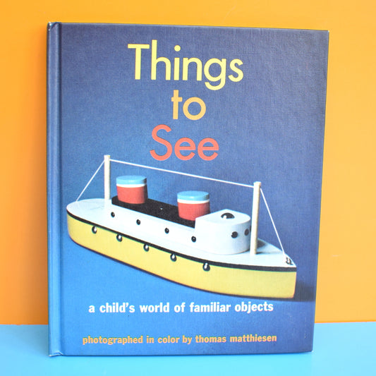Vintage 1970s American Book - Things To See by Pineapple Retro