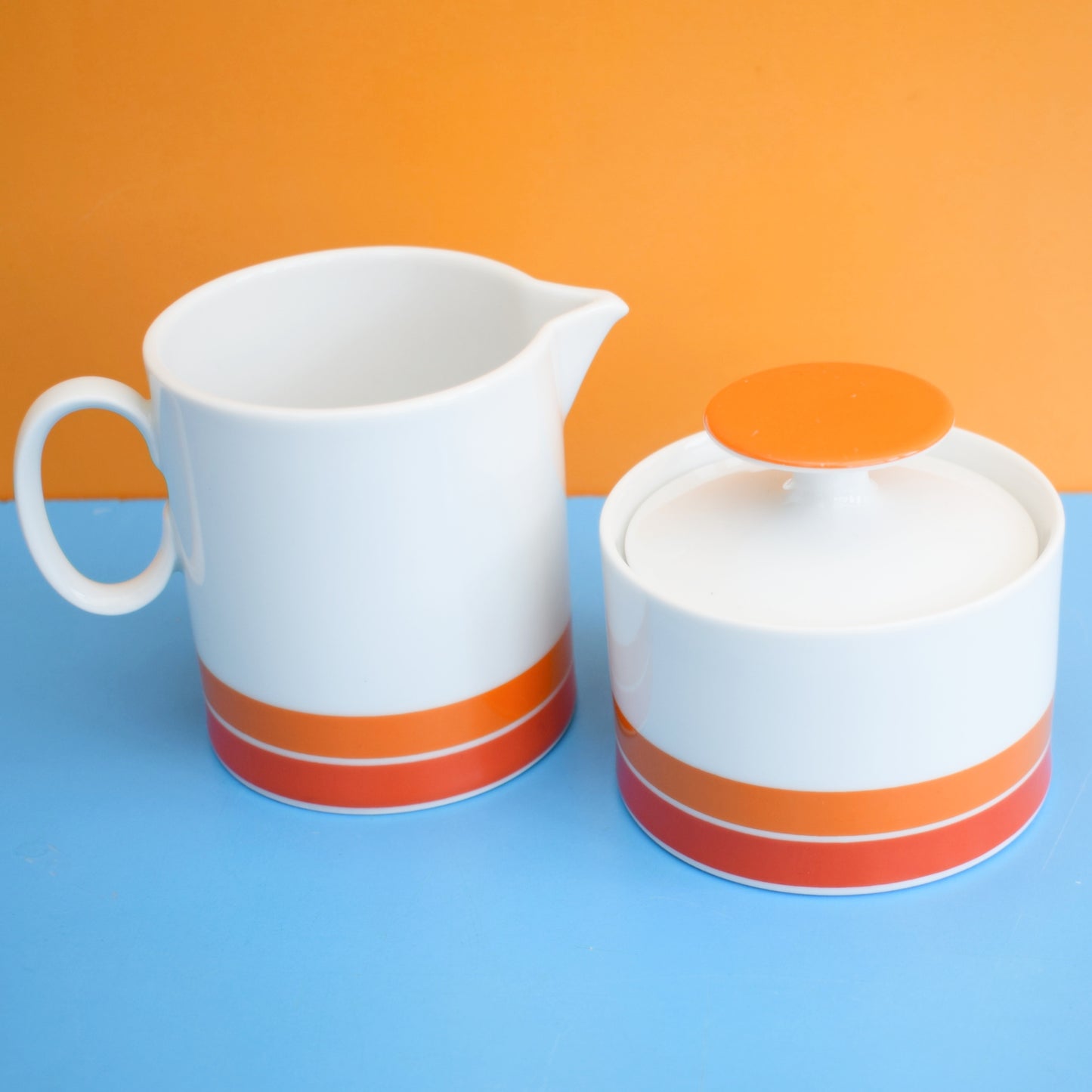 Vintage 1960s Thomas of Germany - Carousel Orange by Vintage