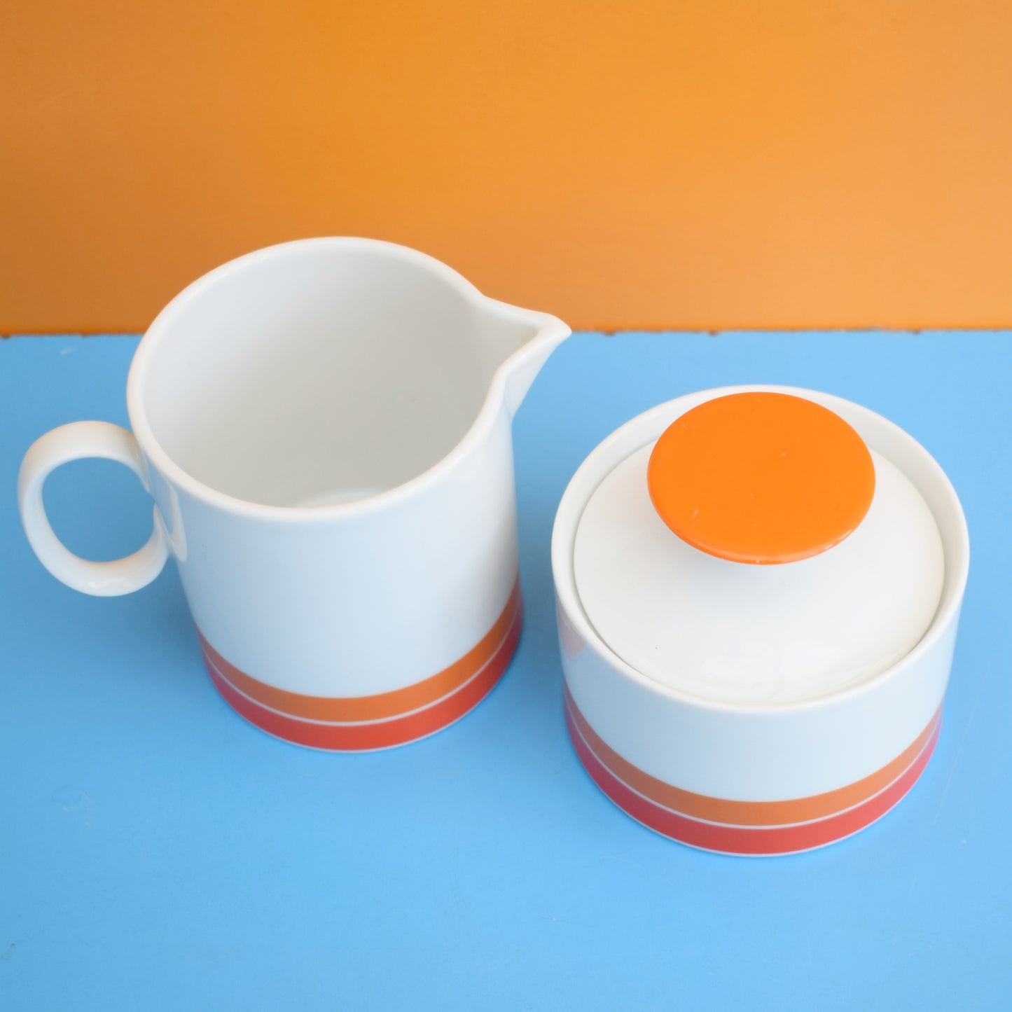 Vintage 1960s Thomas of Germany - Carousel Orange by Vintage