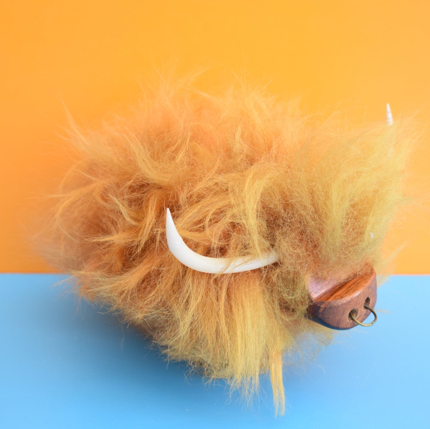 Vintage 1960s Highland Cow Gonk - Fluffy by Pineapple Retro