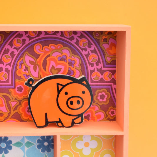 Retro Display Unit / Shelves - Vintage Wallpaper by Pineapple Retro