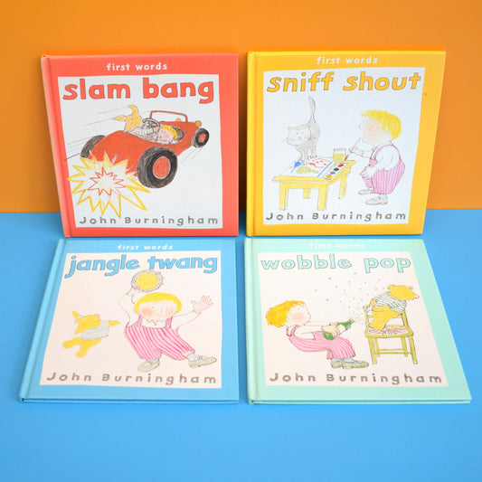 Vintage 1980s Book Set - First Words - John Burningham by Pineapple Retro