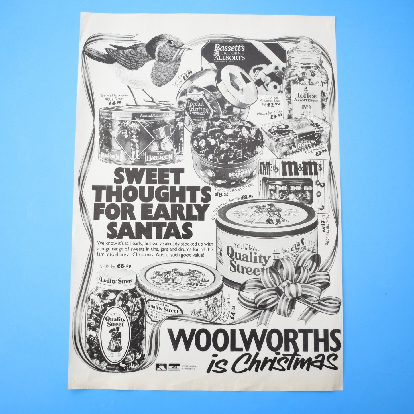 Vintage 1980s Adverts - Woolworths Christmas