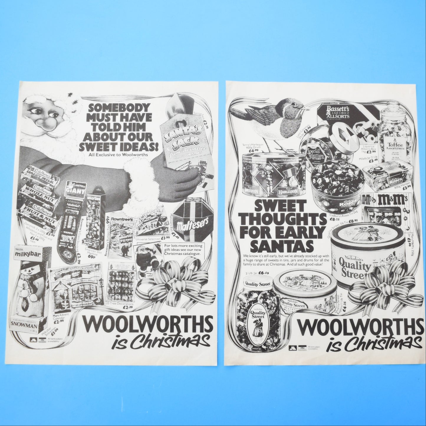 Vintage 1980s Adverts - Woolworths Christmas