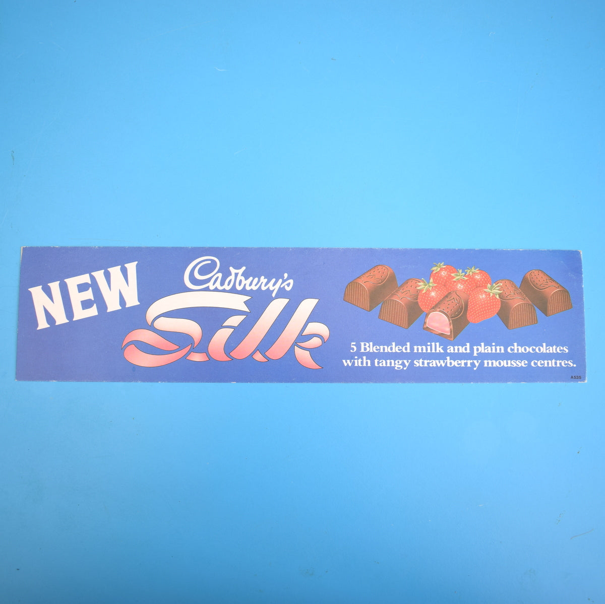 Vintage 1990s Cadbury's Chocolate Advertising Signs