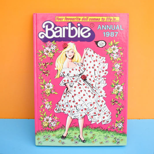 Vintage 1980s Barbie Doll Annual
