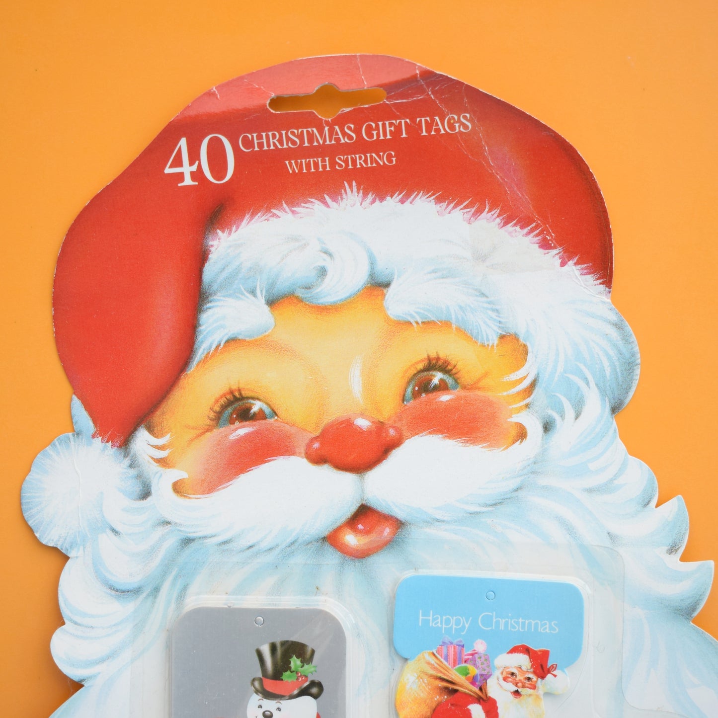 Vintage 1980s Present Tags Christmas Parcel Wrapping