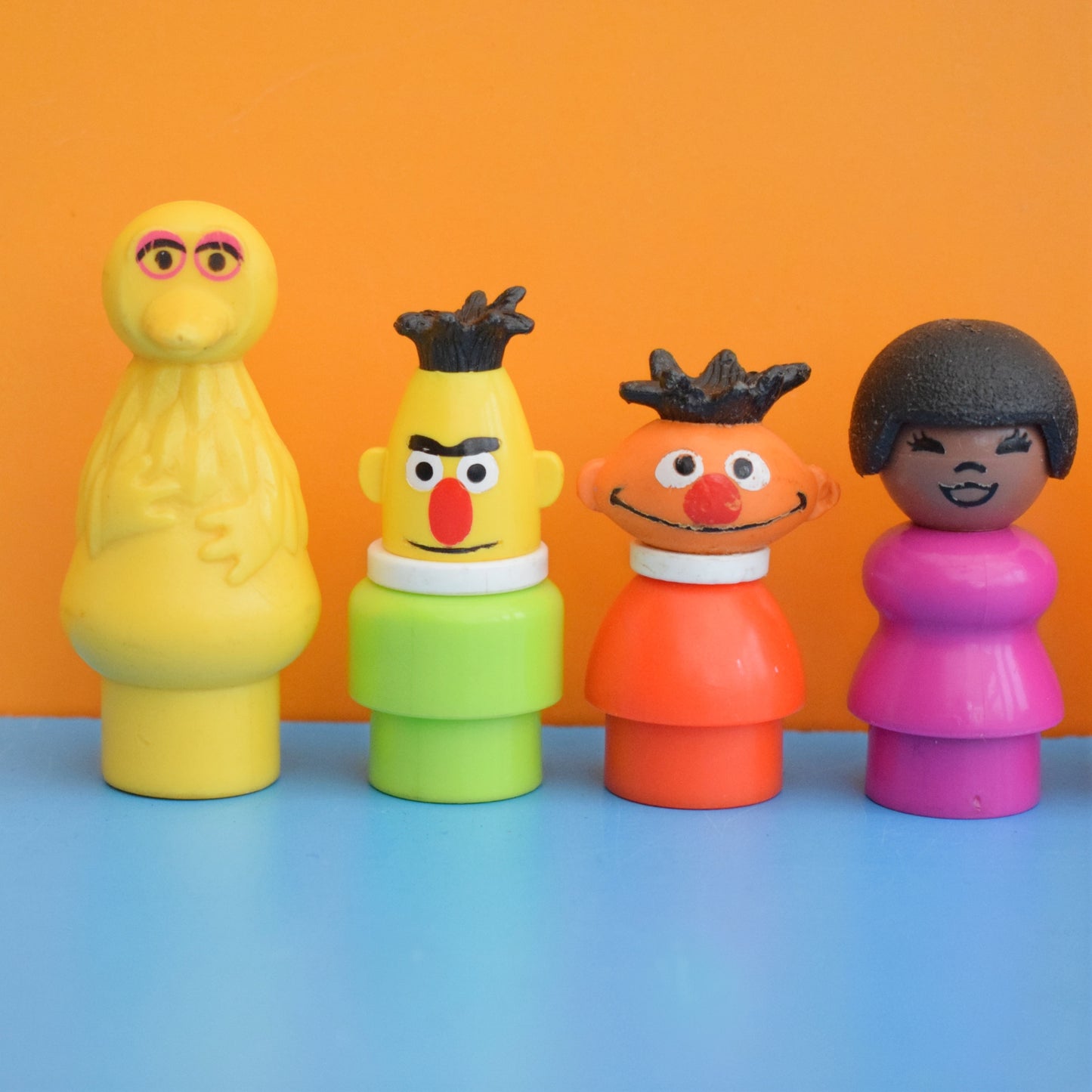 Vintage 1970s Fisher Price Sesame Street People