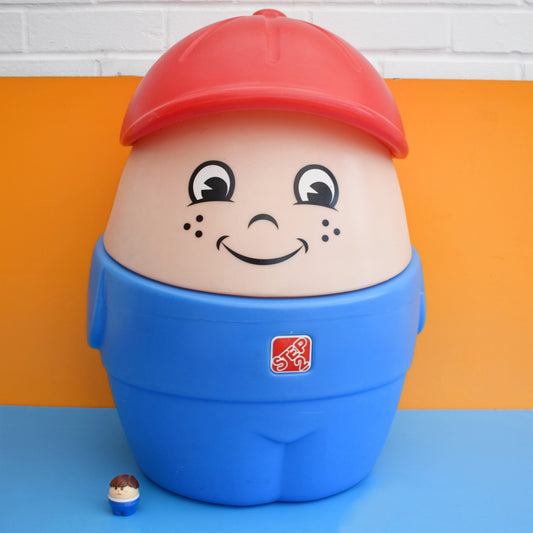 Vintage 1990s Little Tikes Storage Figure - Boy