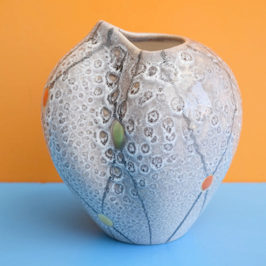 Vintage 1950s West German Ceramic Vase by Pineapple Retro