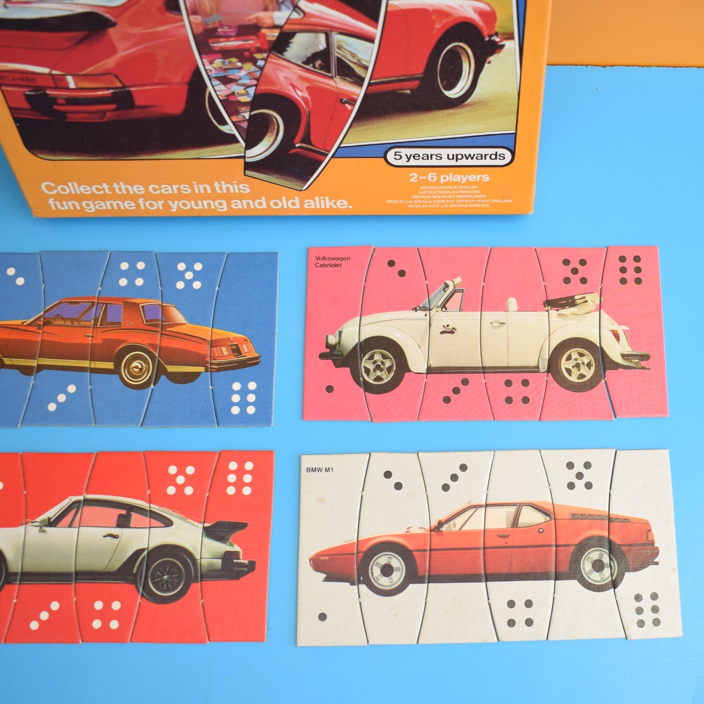 Vintage 1980s Car Capers Game- Complete