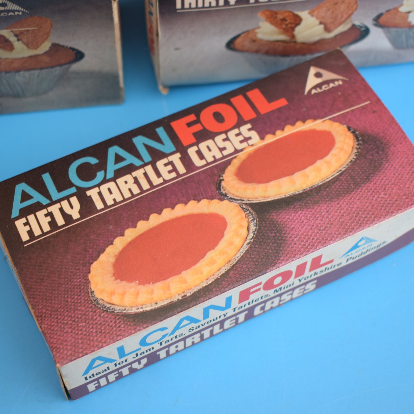 Vintage 1970s Foil Baking Cases- Unused Props