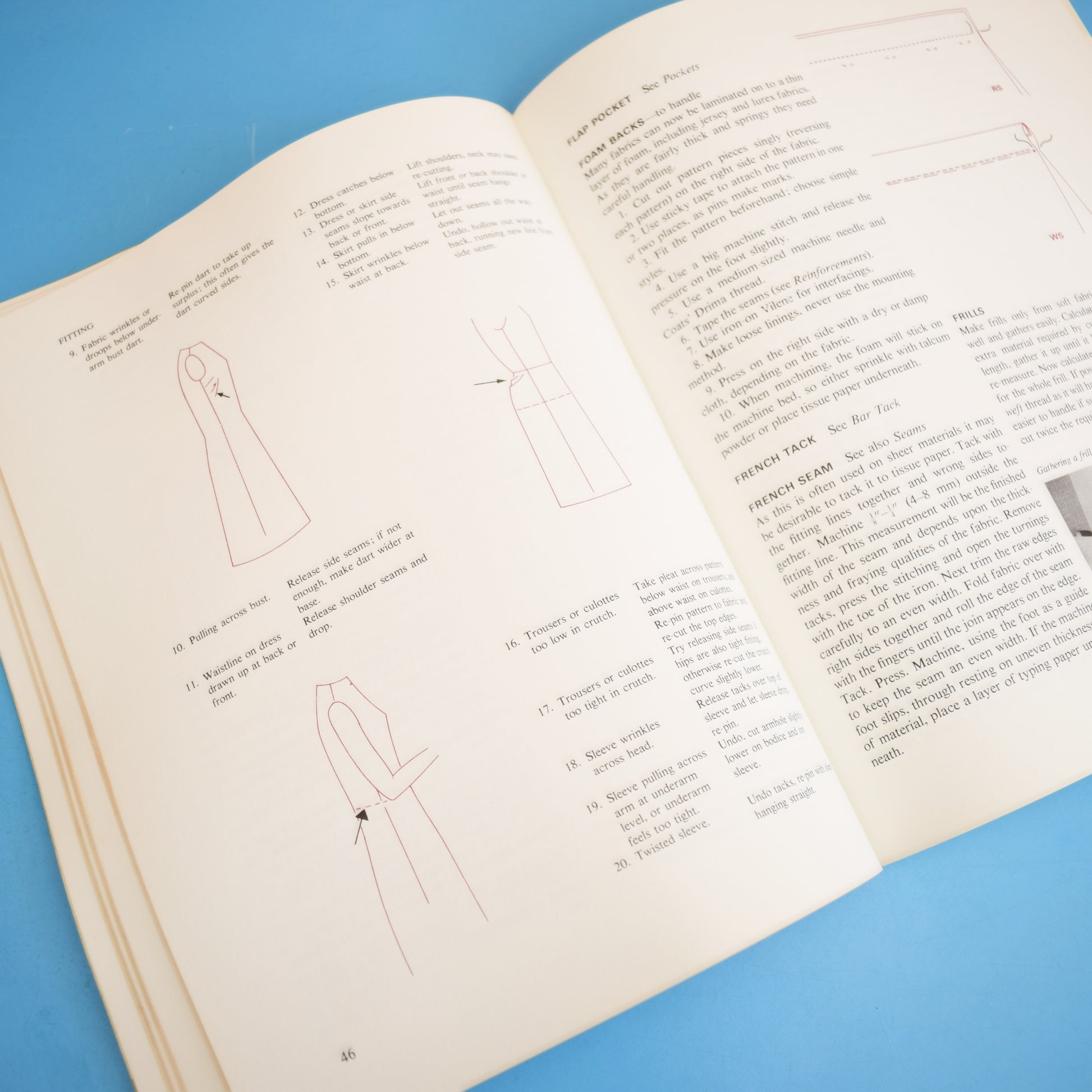 Vintage 1970s Dressmaking Book by Pineapple Retro