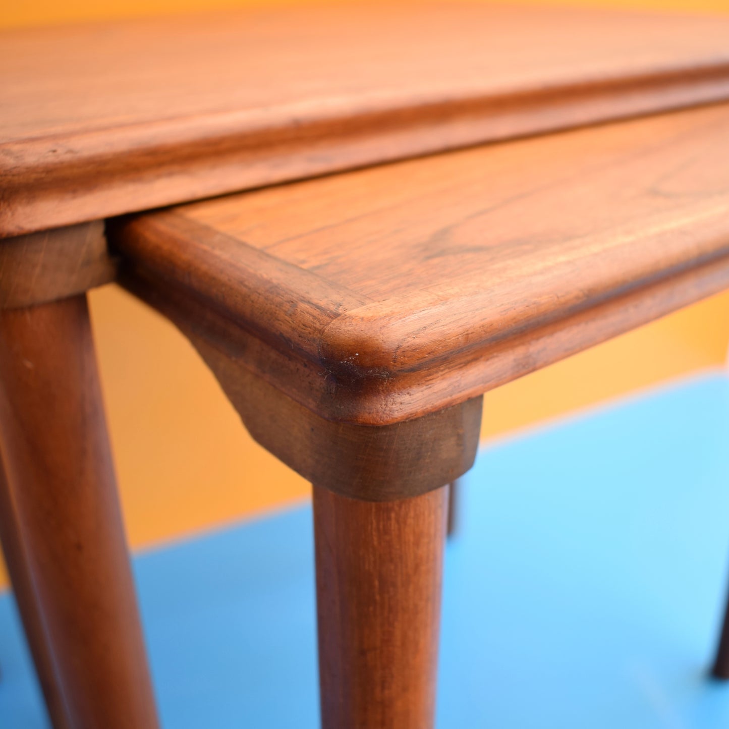Vintage 1960s Danish Teak Side Tables - Toften by Pineapple Retro