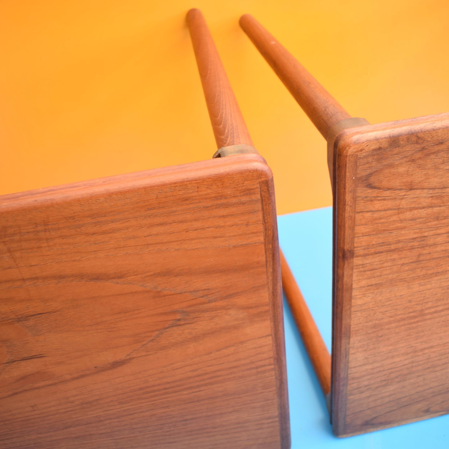 Vintage 1960s Danish Teak Side Tables - Toften by Pineapple Retro