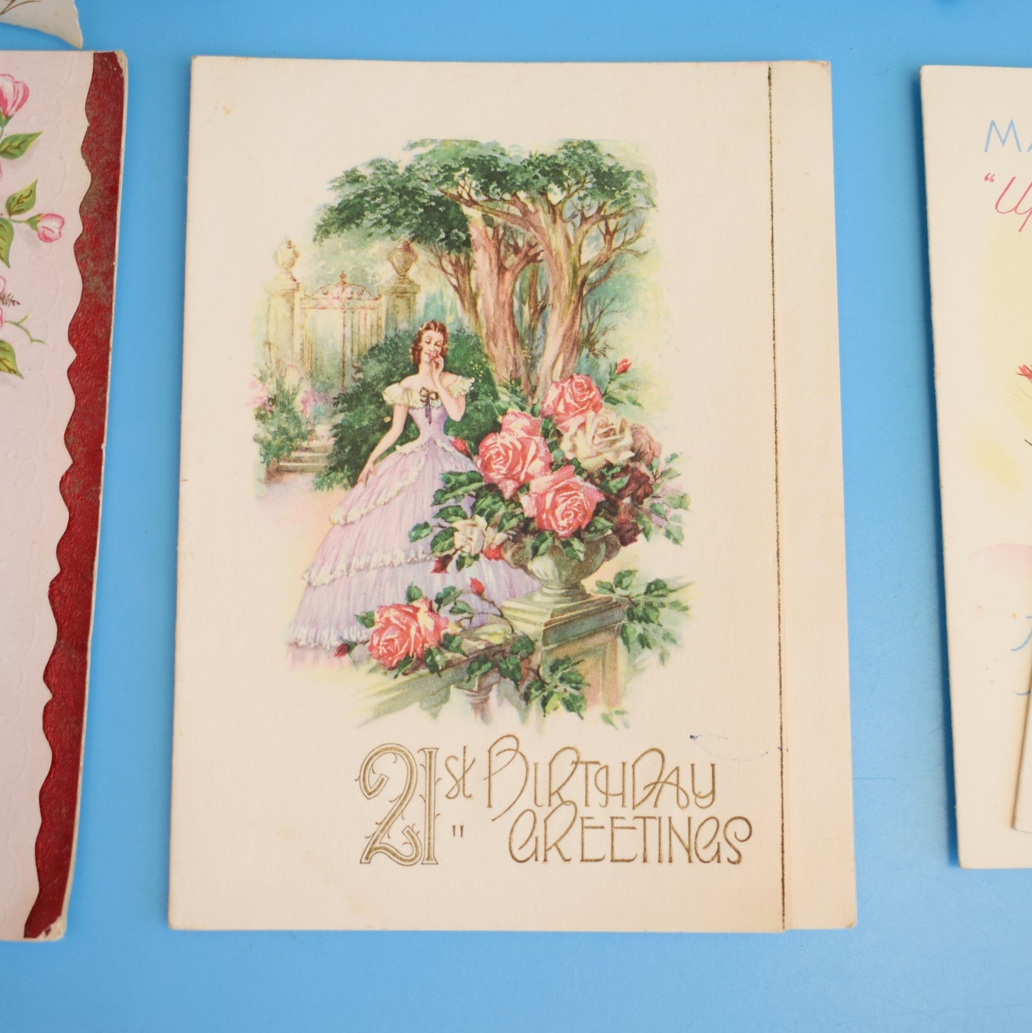 Vintage 1950s/ 60s Used Greeting Cards - x10