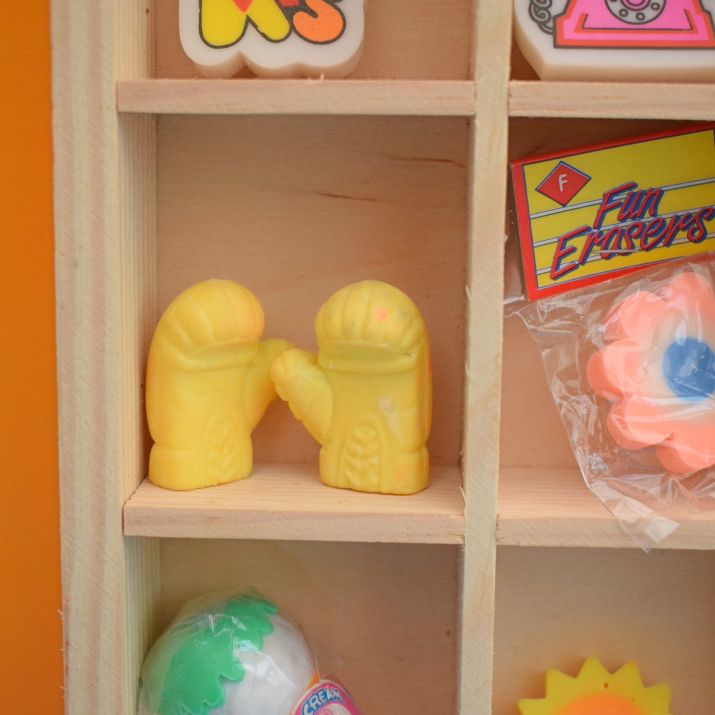 Vintage 1980s Collectable Erasers / Rubbers