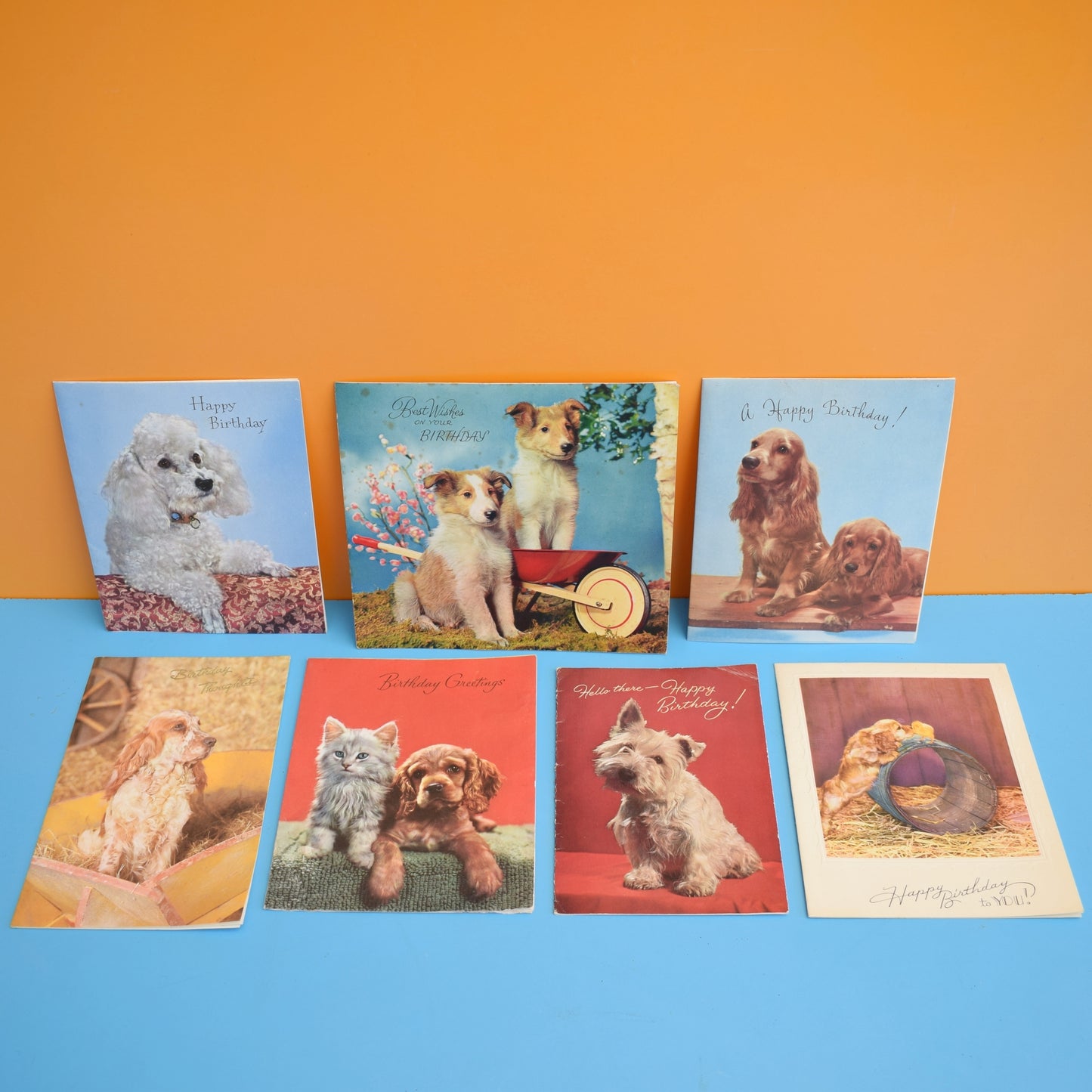 Vintage 1950s Used Greeting Cards - x13 by Pineapple Retro