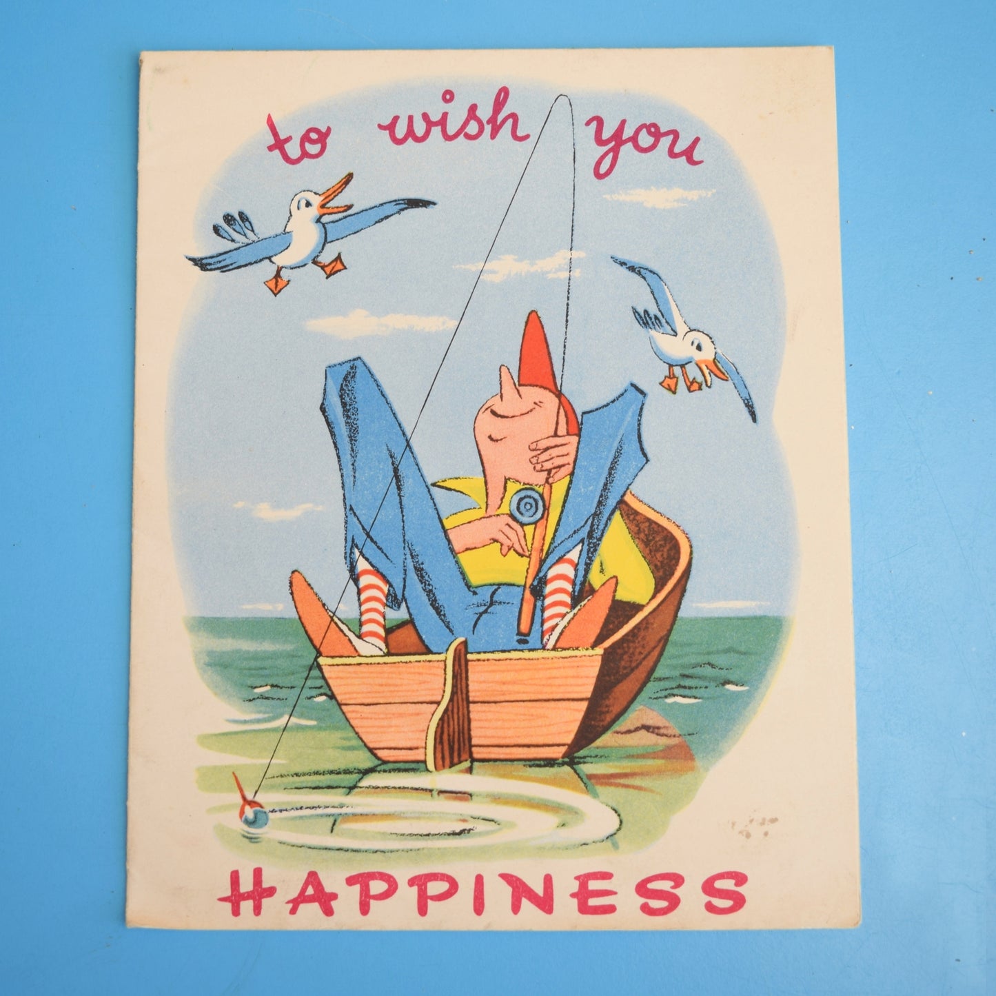 Vintage 1950s Used Greeting Cards - To Frame by Pineapple Retro