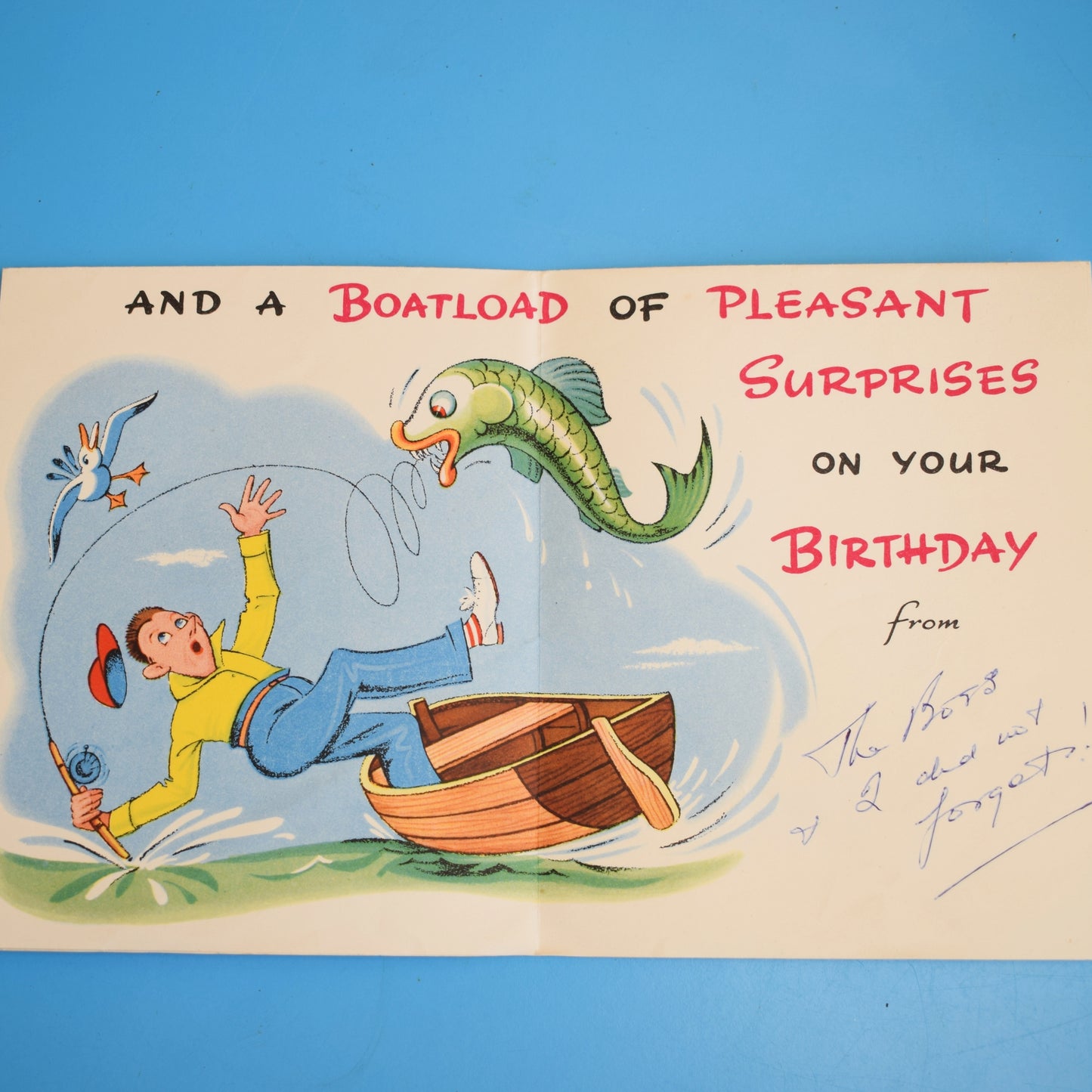 Vintage 1950s Used Greeting Cards - To Frame by Pineapple Retro