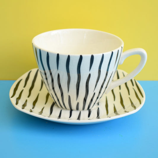 Vintage 1950s Kitsch Midwinter Salad Ware / Zambesi & Red Domino Pieces