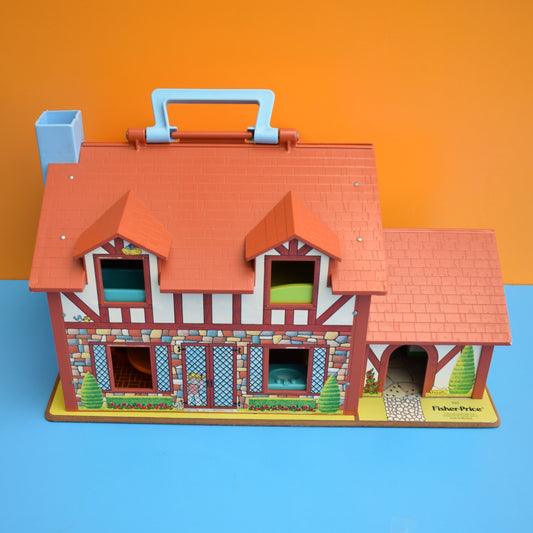 Vintage 1980s Fisher Price Tudor House by Pineapple Retro