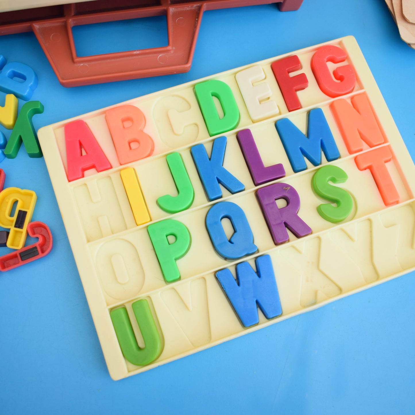 Vintage 1980s Fisher Price - School Days Desk .