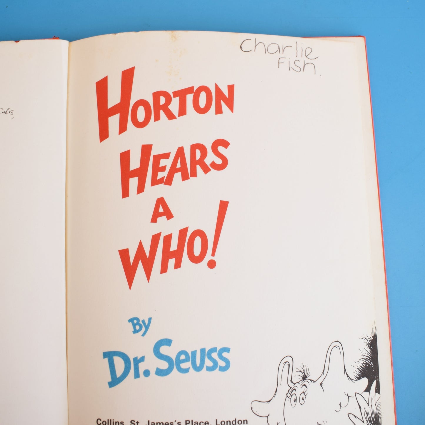 Vintage 1970s Horton Hears A Who!