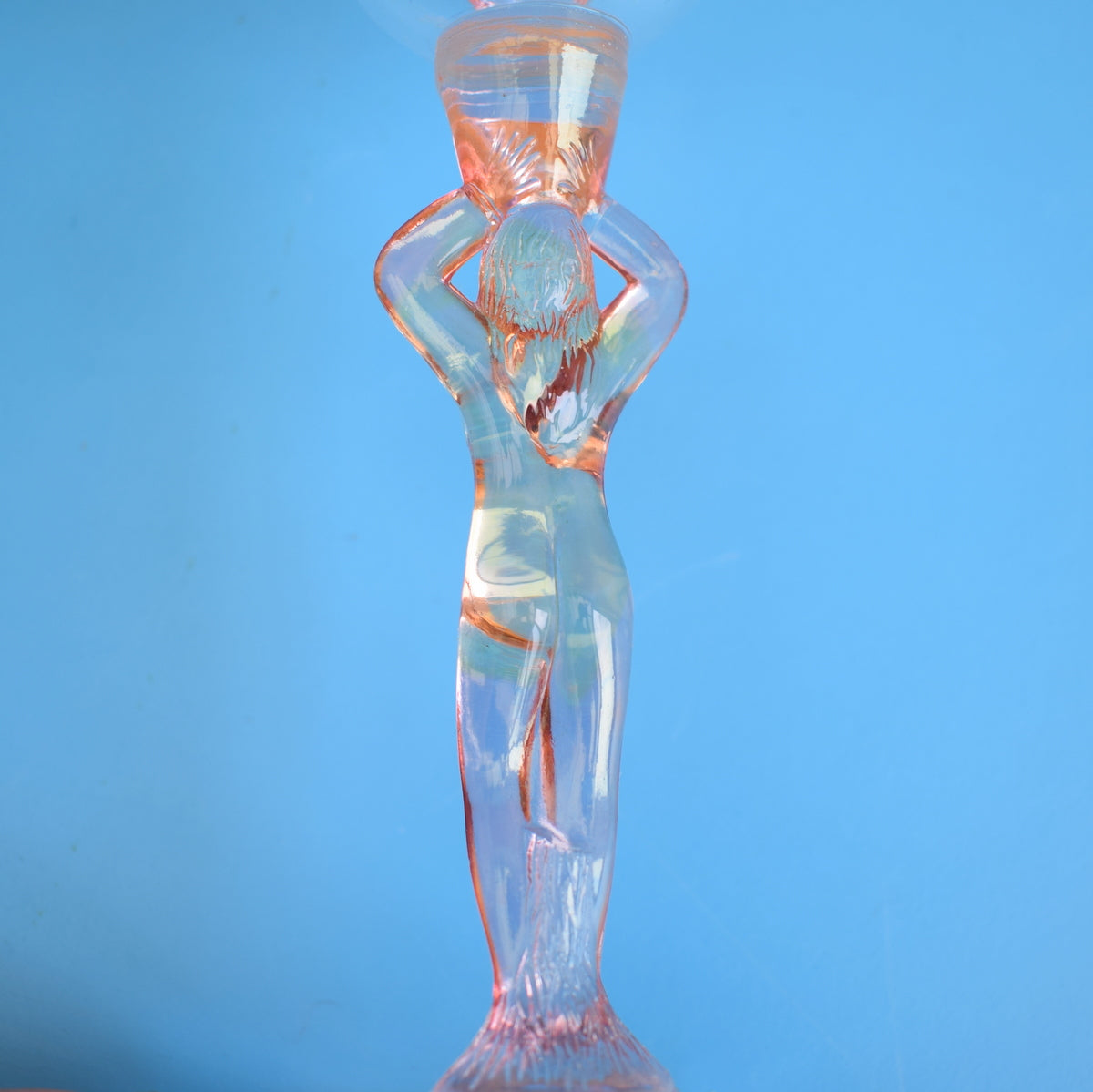 Vintage 1970s Naked Lady Glass - Drinks Mats - Cocktail Stirrer Set
