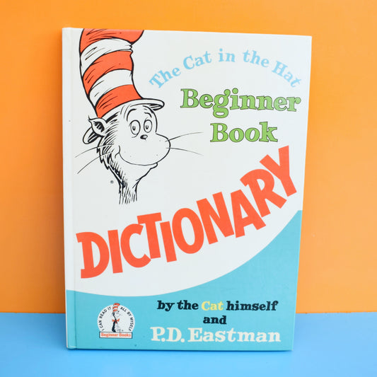 Vintage 1960s The Cat In The Hat - Dictionary by Pineapple Retro