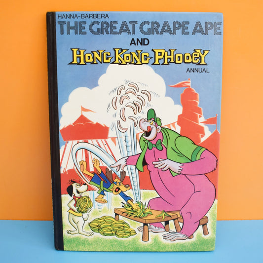 Vintage 1970s Annual- Hong Kong Phooey by Pineapple Retro