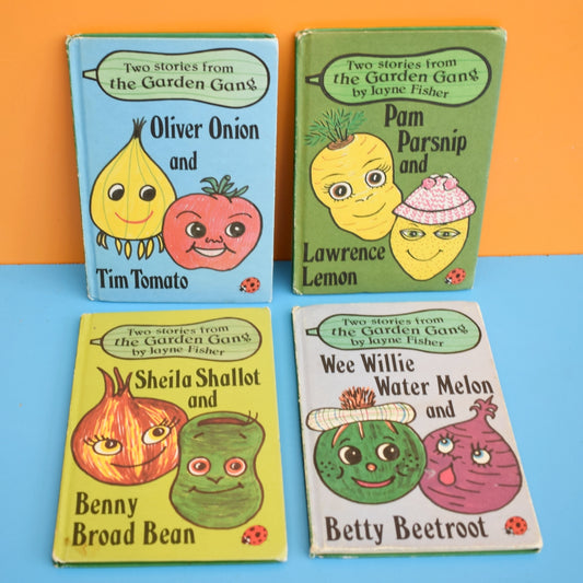 Vintage 1980s Ladybird Books - Garden Gang 2 by Pineapple Retro