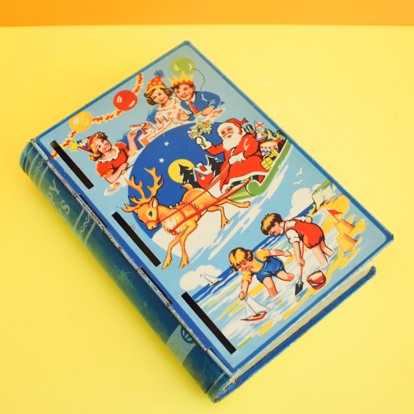 Vintage 1960s Book Tin - Chad Valley - Christmas