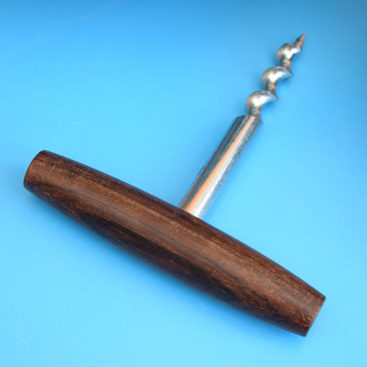 Vintage 1960s Stainless Steel / Rosewood Bits - Scandinavian by Vintage