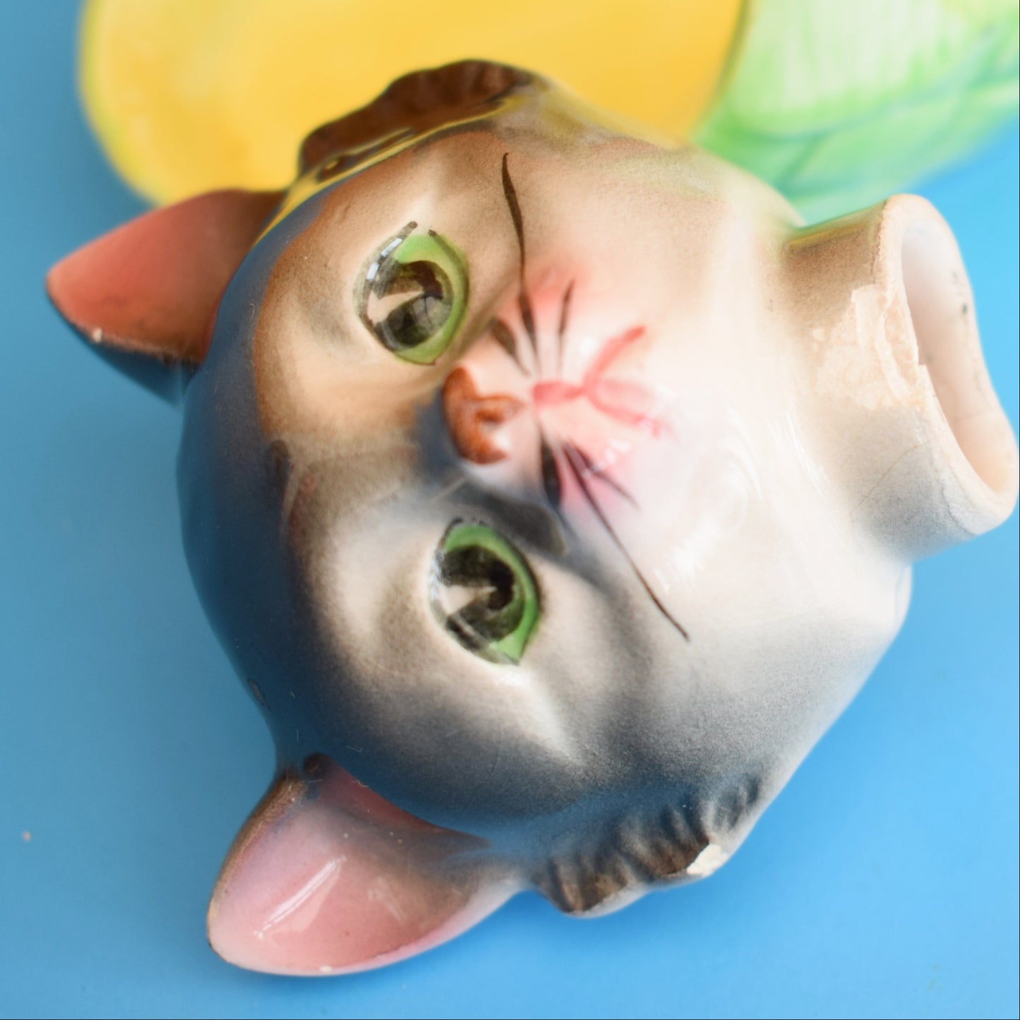 Vintage 1960s Kitsch Kitten / Cat Cruet Set