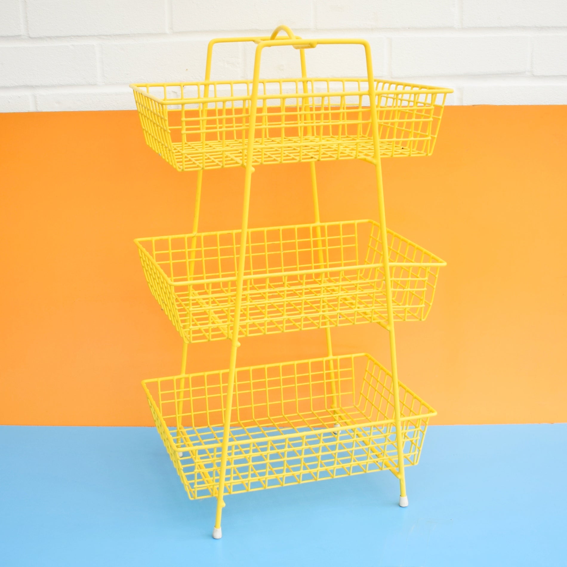 Vintage 1970s Wire Vegetable / Storage Rack – Pineapple Retro
