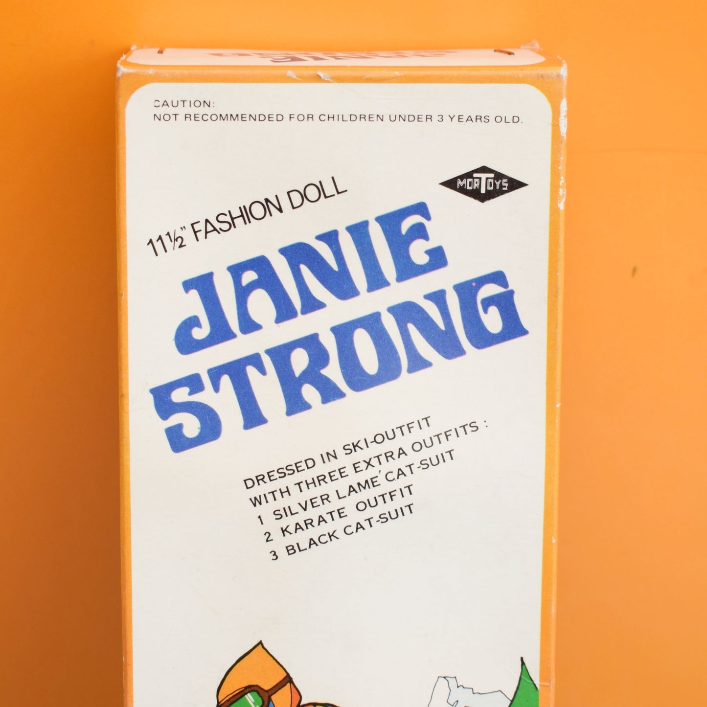 Vintage 1970s Janie Strong Fashion Doll- Boxed