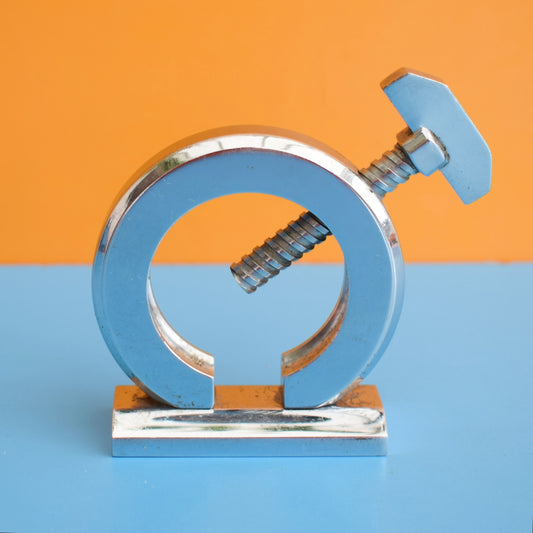 Vintage 1950s Chrome Nutcracker / Opener by Pineapple Retro