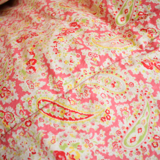 Vintage 1950s Pretty Eiderdown - Pink by Vintage