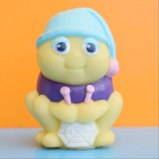 Vintage 1980s Glo Worm Finger Puppet - Granny by Pineapple Retro
