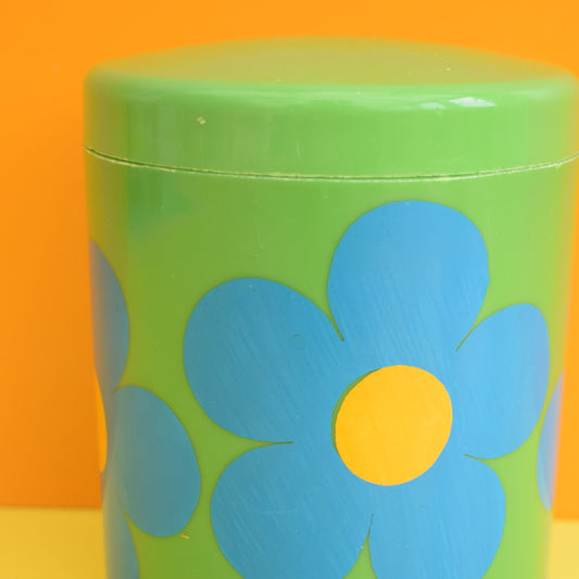 Vintage 1970s Laurids Lonborg Flower Power Container - Green