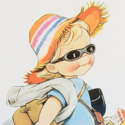 Vintage 1970s Picture - Holiday Time- Mabel by Pineapple Retro