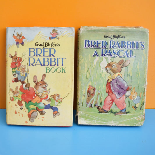 Vintage 1960s Enid Blyton Brer Rabbit Books by Vintage