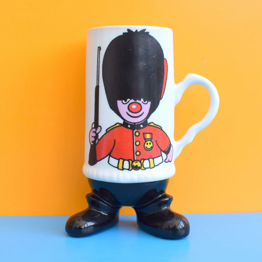 Vintage 1980s Kitsch Love London Ceramic Mug - Feet by Vintage