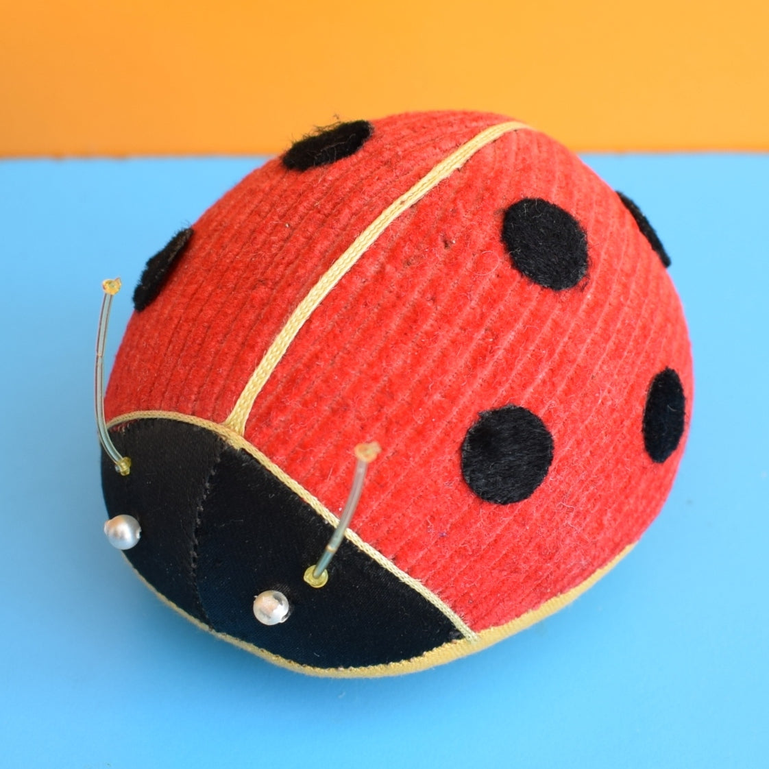 Vintage 1970s Ladybird Pin Cushion by Temerity Jones