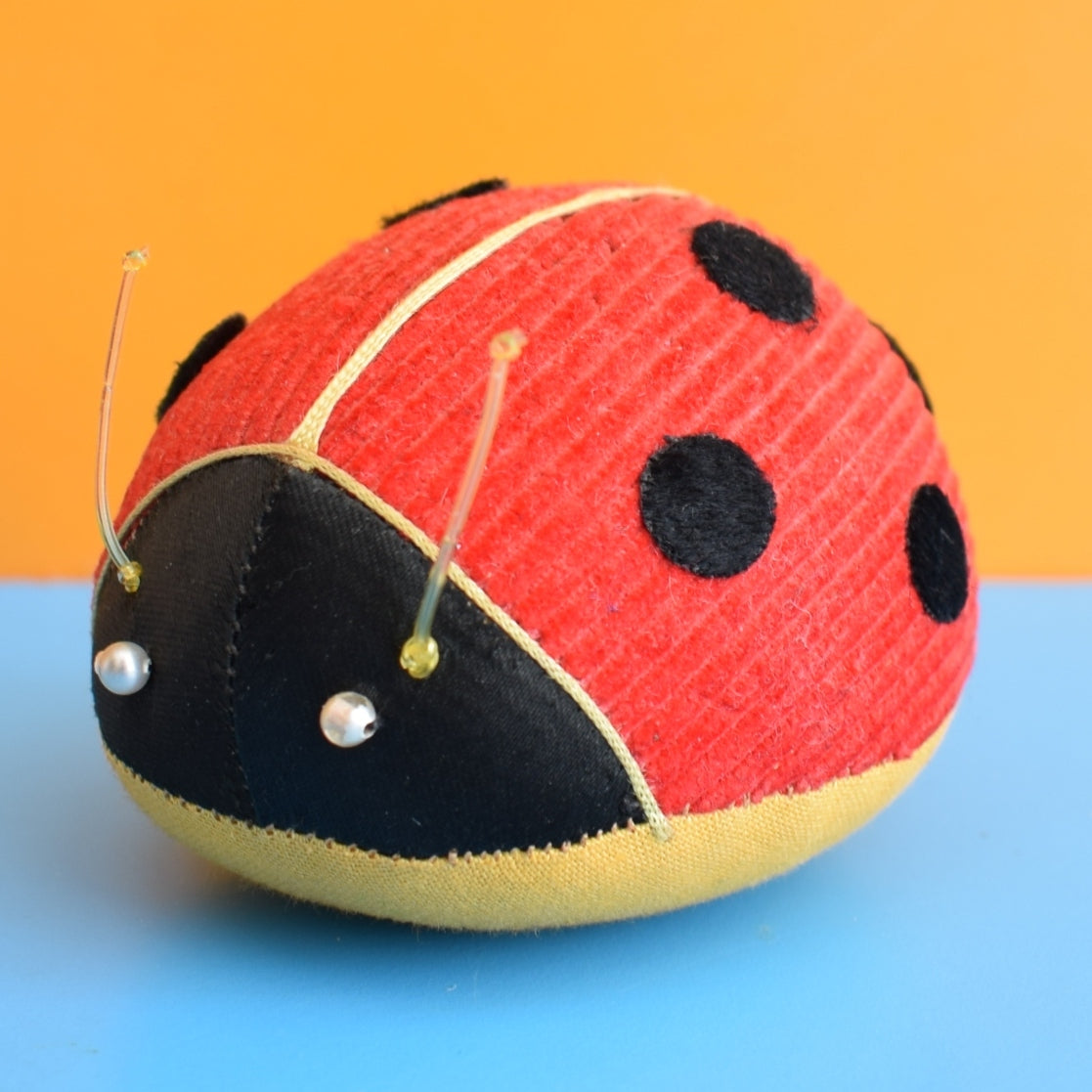 Vintage 1970s Ladybird Pin Cushion by Temerity Jones