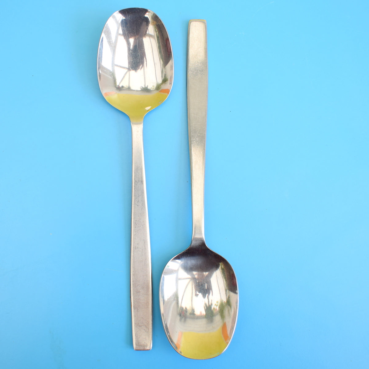 Vintage 1960s Viners Chelsea Cutlery - Serving Spoons
